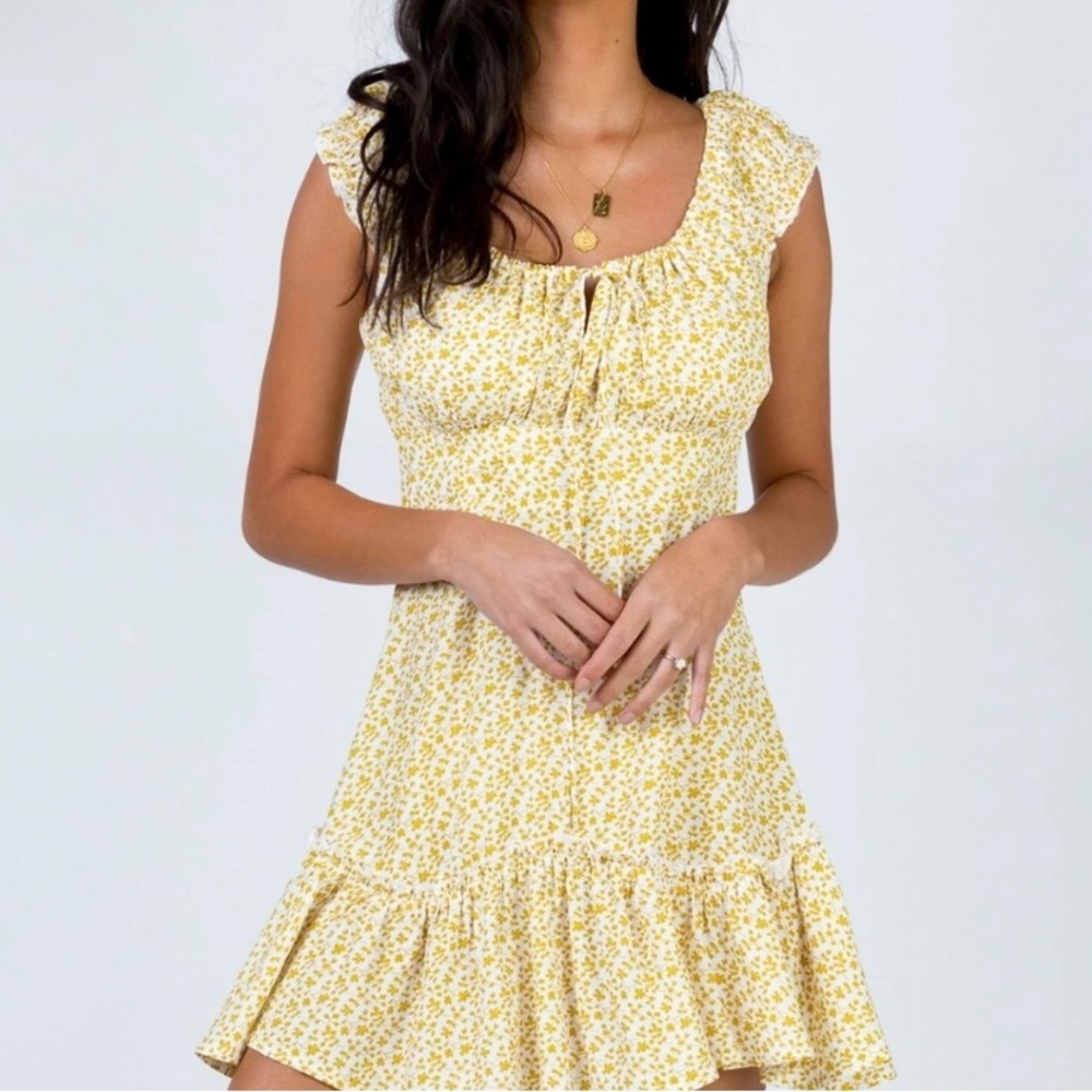 Princess polly yellow sundress